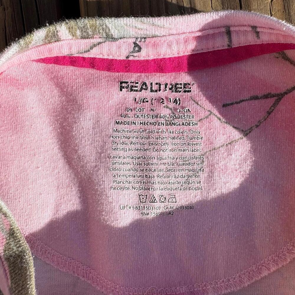RealTree pink longsleev - Picture 4 of 5
